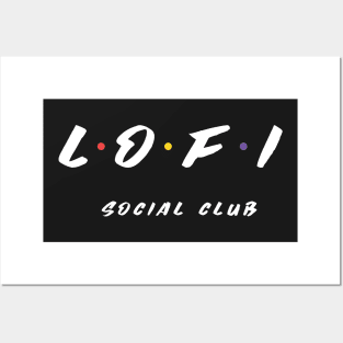Lo-fi Social Club Posters and Art